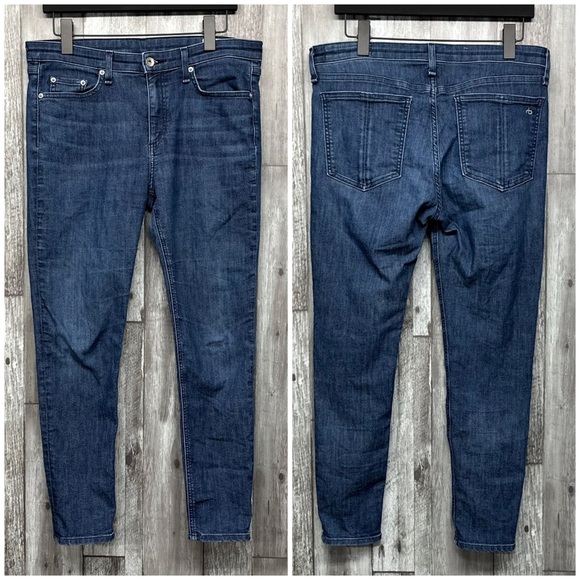 Rag & Bone Cate Mid-Rise Ankle Skinny Jeans [4520] - Picture 5 of 8